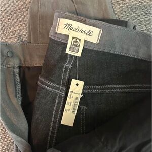Madewell Roadtripper Jeggings Split Hem. Size 31